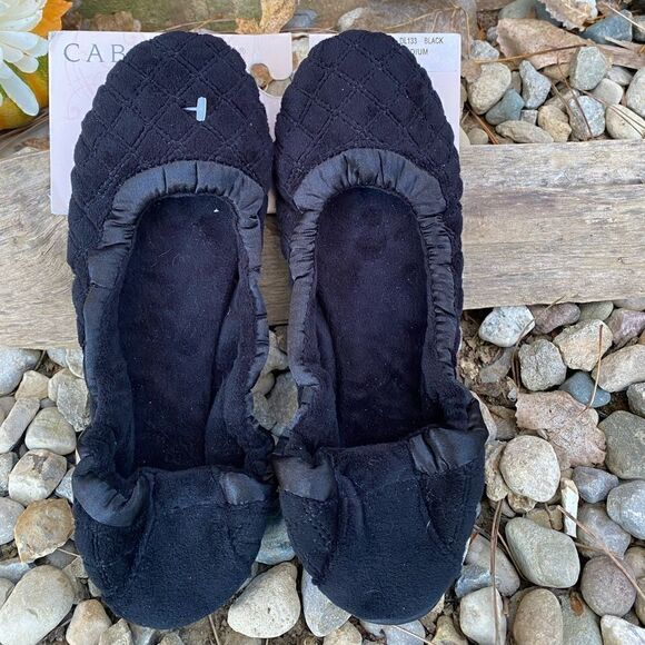 Cabernet Indoor/Outdoor (MED Sz 7-8) Slipper Black - Picture 2 of 4